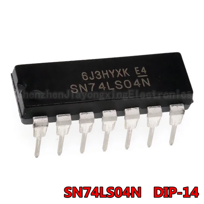 100PCS SN74LS04N DIP14 SN74LS04 DIP 74LS04N 74LS04 DIP-14 HD74LS14P new and original IC