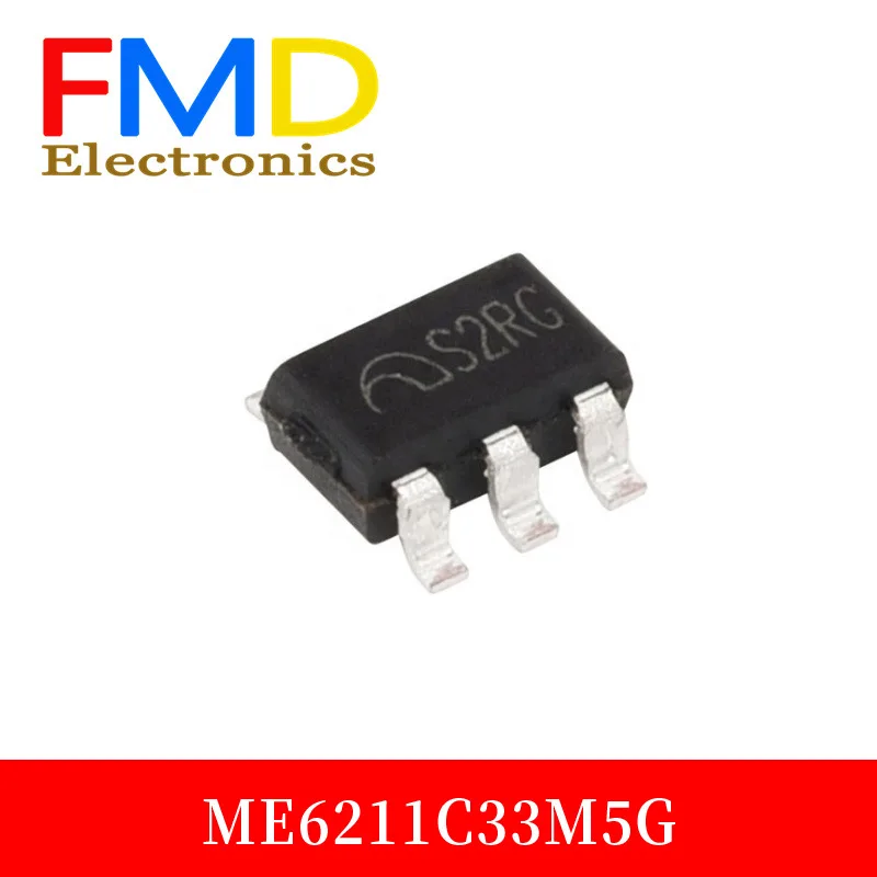 New agent ME6211C33M5G SOT23-5 3.3 V, 500 ma low dropout linear regulators