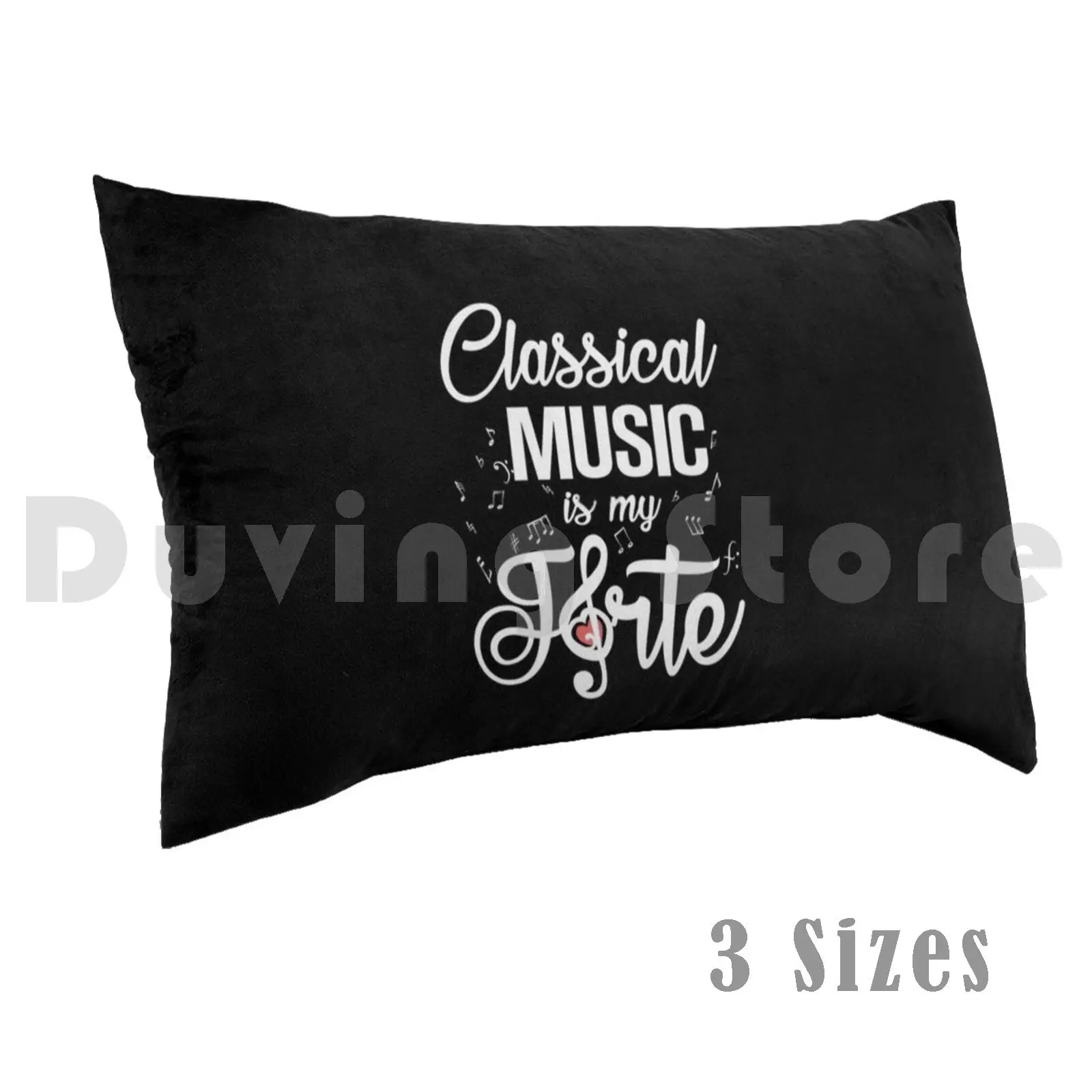 Classical Music Is My Forte Pillow Case DIY 50*70 Classical Music Bach Mozart Schubert Beethoven Brahms