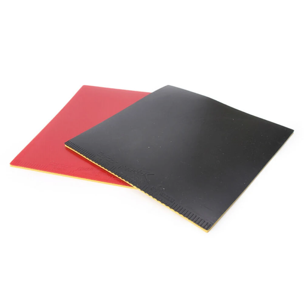 4Pcs Table Tennis Pong Cover Training Accessories Rubbers with Sponge Reactor Corbor 2.2mm Medium Soft Rubber