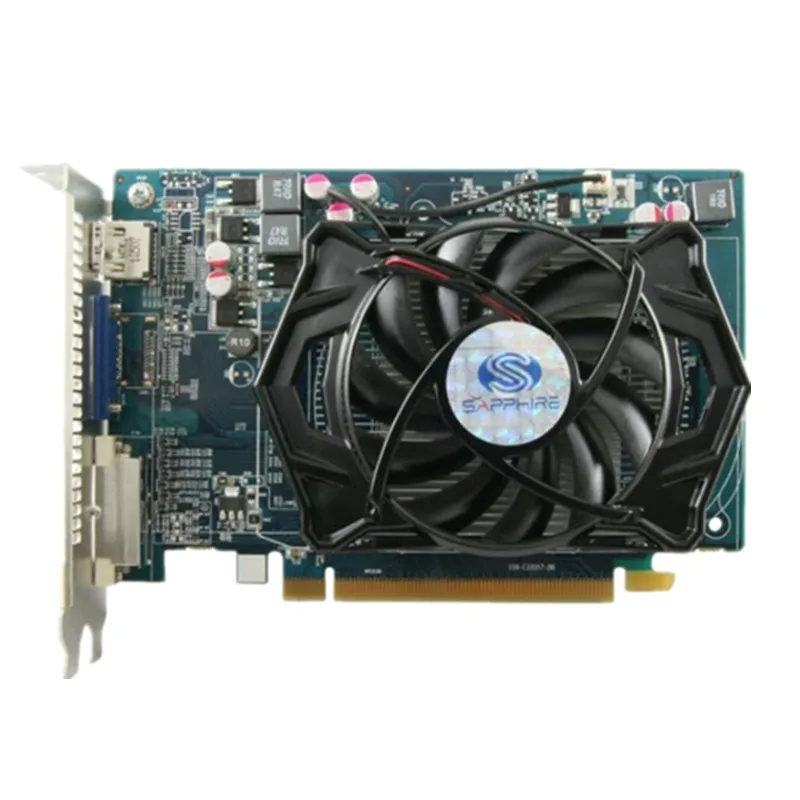 Used SAPPHIRE HD6570 1GB For AMD Video Card GPU Radeon HD 6570 512M GDDR5 Graphics Cards PC Computer Game For Video Cards HDMI