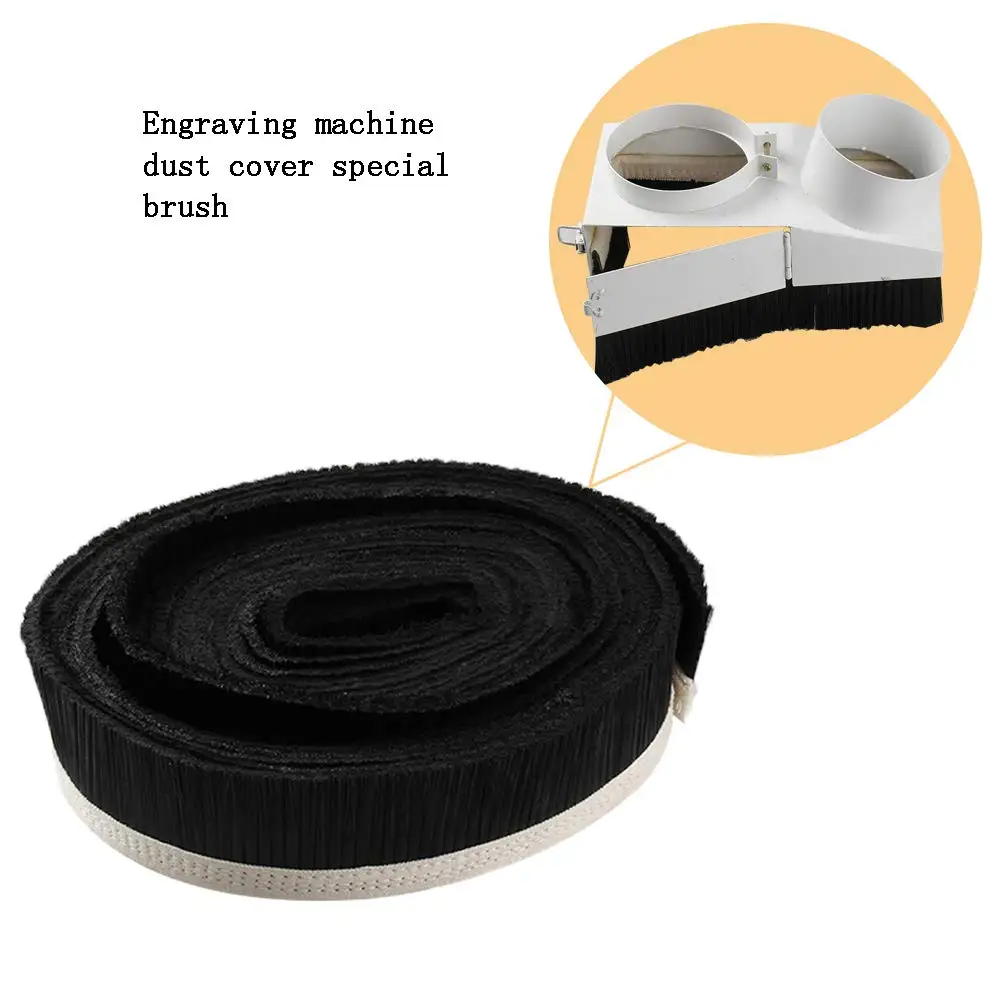 1m*70mm /1m*100mm Brush Vacuum Cleaner Engraving Machine Dust Cover For CNC Router For Spindle Motor