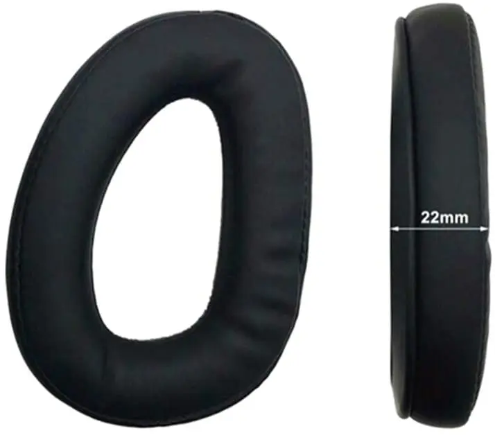 GSP 300 قطع الأذن استبدال بطانة للأذن وسائد سنهيسر GSP 300 ، GSP 301 ، GSP 302 ، GSP 303 ، GSP 350 سماعات الألعاب