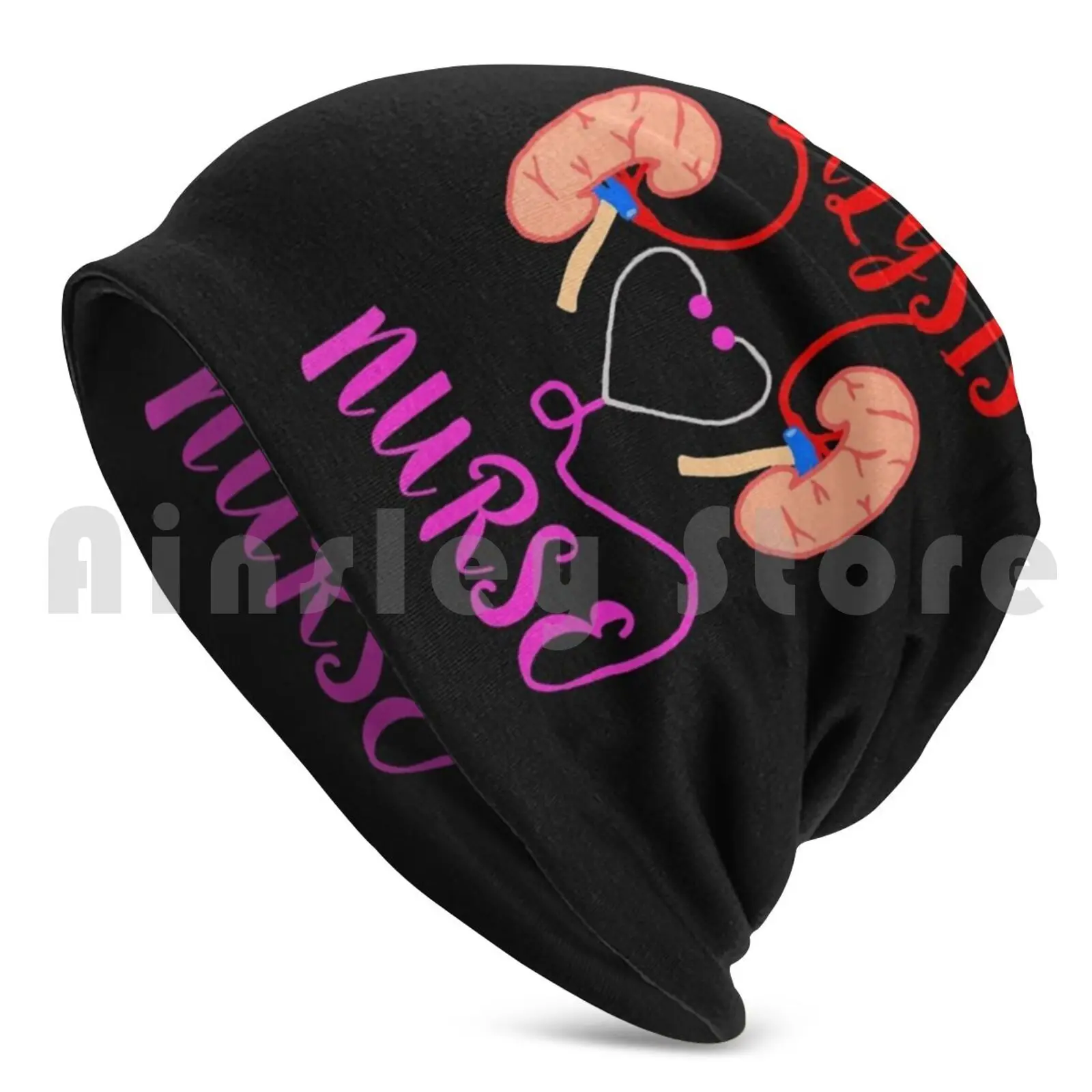 Dialysis Nurse Nephrology Kidney Disease Failure Nursing Beanies Pullover Cap Comfortable Nurse Nursing Medicine