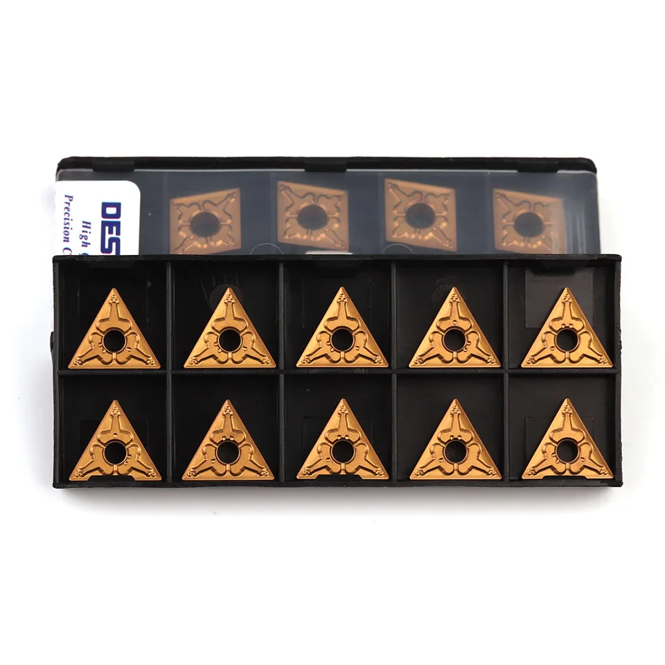 DESKAR TNMG160404-TM TNMG160408R-S TNMG160408L-S TNMG160412-PR LF9028 Original เครื่องมือคาร์ไบด์แทรกเครื่องกลึงสำหรับชิ้นส่วนเหล็ก