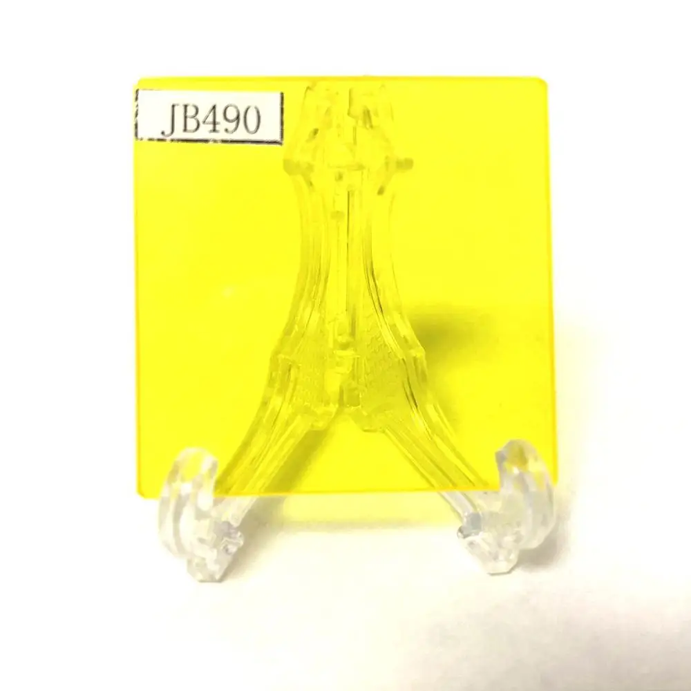 3 قطعة الحجم الإجمالي 50x50 مللي متر مربع الشكل 490nm البصرية IR تمرير طويل تصفية الزجاج JB490