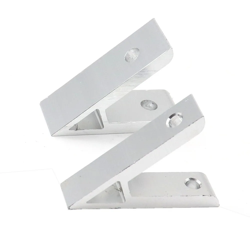 2Pcs 2020/3030/4040/4545/6060/8080/9090 45 Degree 135  Angle Corner Connecotion For Aluminum Support Guide