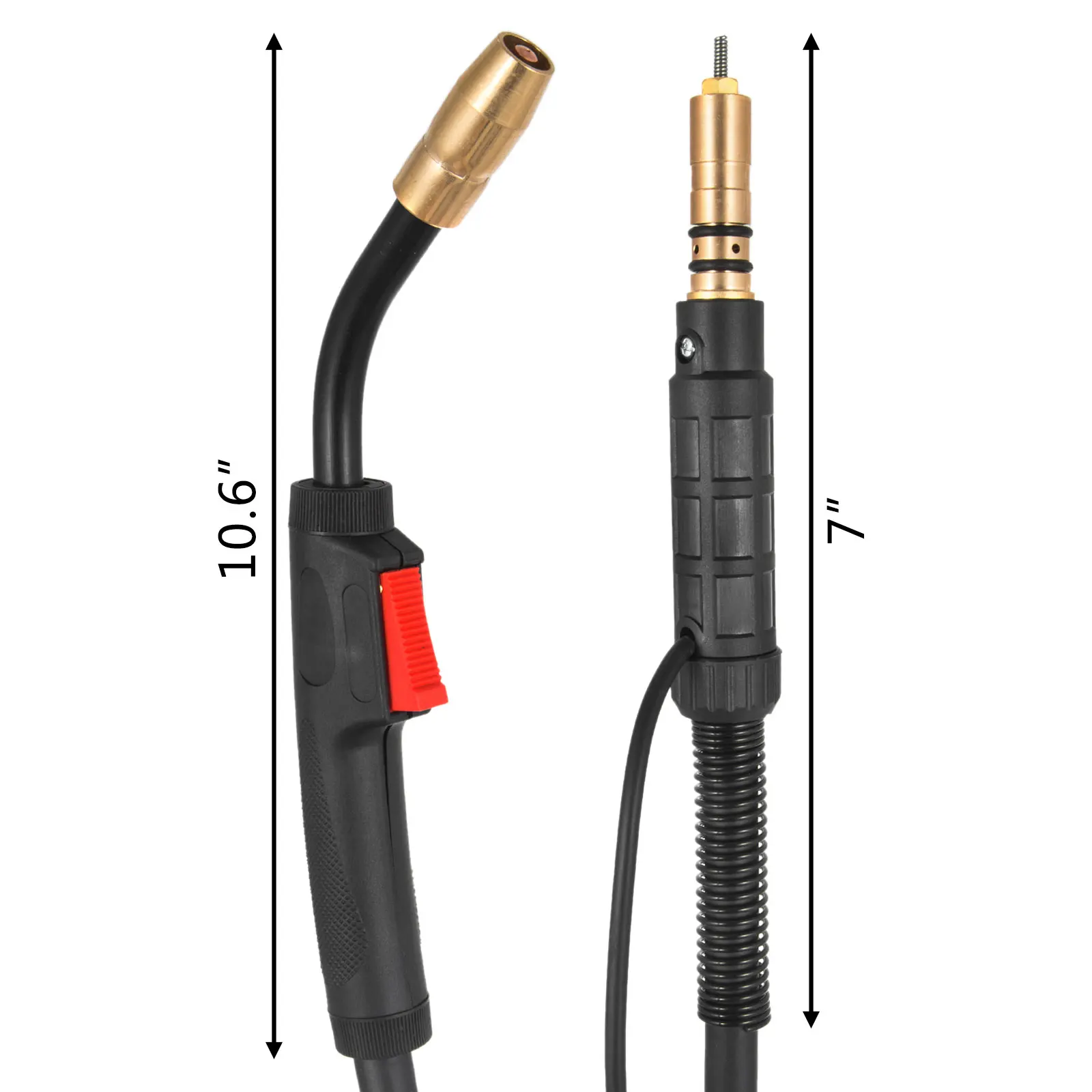 VEVOR Súng Hàn MIG 150A Khí Đốt Đèn Pin W/ 4.6M Cố Định Dây Cáp Thiết Bị Hàn Stinger Hoán Đổi Cho Nhau Cho Miller m-15 M-150