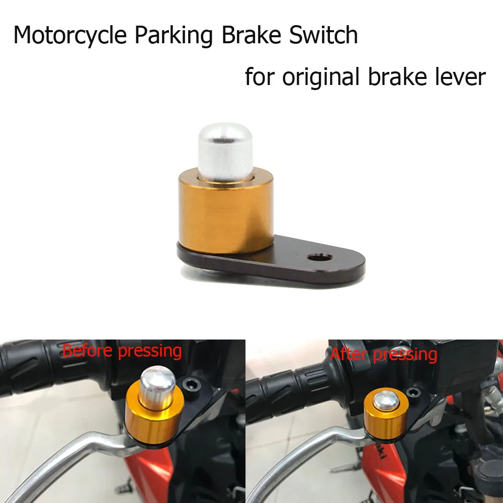 

Motorcycle Parking Brake Switch Semi Automatic Control Lock For Original Brake Clutch Lever For Yamaha Honda Suzuki Kawasaki