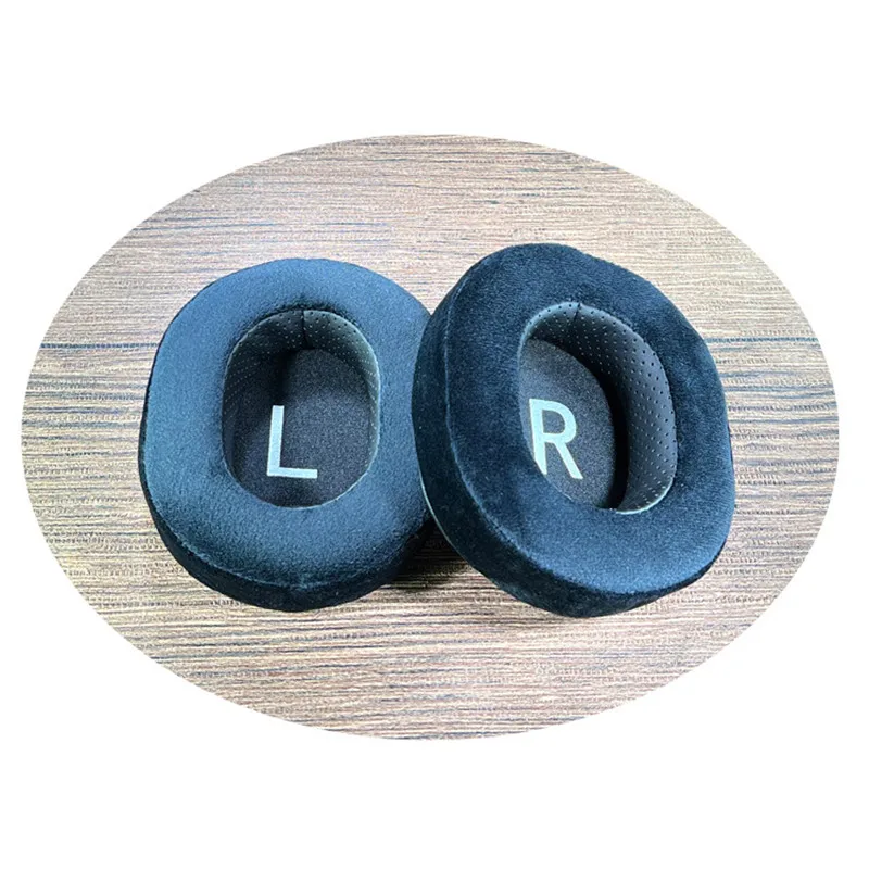 Replacement Memory Foam Earpads Oval Full Velvet 90X70 95X75 100X80 100X85MM for Many Other Large Over Ear Headphones Pad