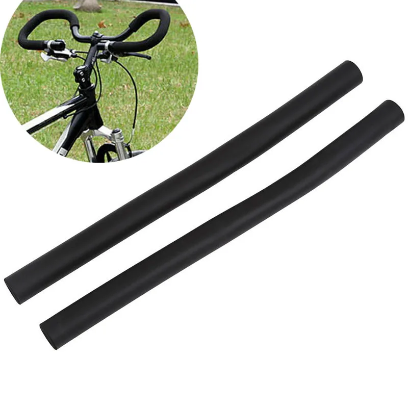 1pair Smooth Soft Tube Sponge Foam Handlebar Cover for Bicycle Cycle MTB Road Bike Mini-bikes Bicycles and Mower Handle Bars