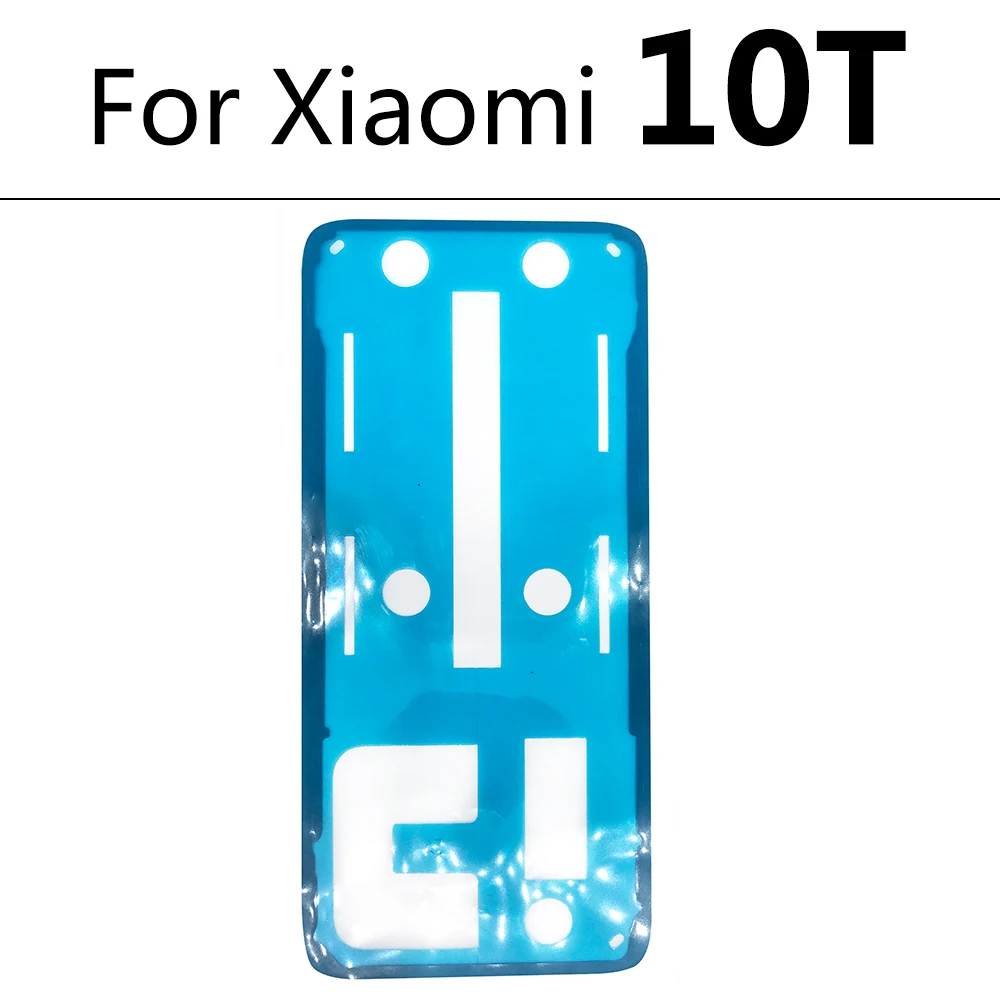 Pegatinas adhesivas para cubierta trasera de vidrio, pegamento para Xiaomi Mi 9 9t 10T 10 Lite Poco F2 Pro Mix 2S Redmi Note 7 8 9 9s 10 K20 Pro