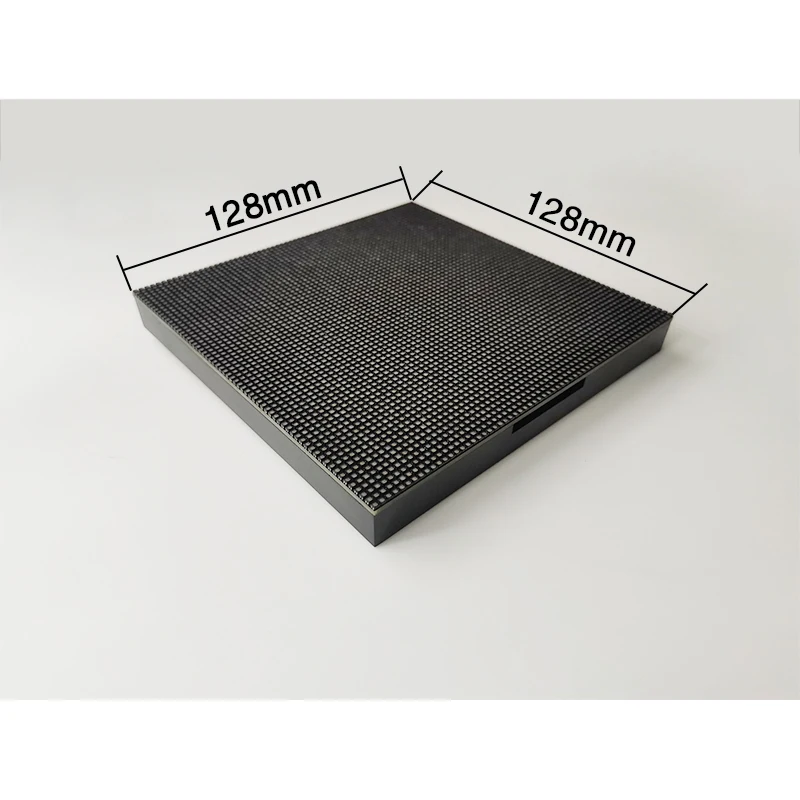 100 pçs/lote P2 Interior Full Color LED Placa de Exibição HUB75 - 128mm x 128mm - 64x64 Pixels 1/32Scan SMD RGB Módulo Painel Matriz