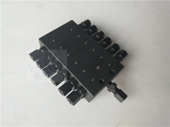 concrete pump spare parts,Zoomlion Sany Grease Distributor for concrete pump SSV6/8/10/12/14