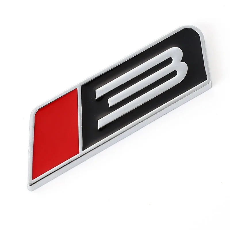 Car stickers Turbo 3 Running Horse Emblem Badge Auto Decal for Ford focus ROUSH Mustang Stage 3 GT Fiesta Car accessories