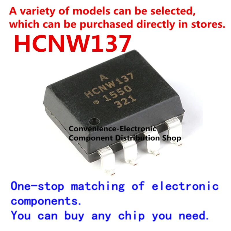

5PCS/Pack HCNW137 AHCNW137 HCNW137-500E SOP-8
