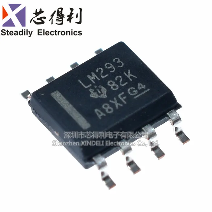 10 шт./Лот Новый и оригинальный LM293 LM293DR патч SOP8 Компаратор напряжения