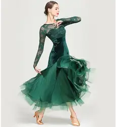 2020 NEW Ladies Girls Latin salsa tango Ballroom Competition Dance Dress #1862 performer dresses for women lace dress