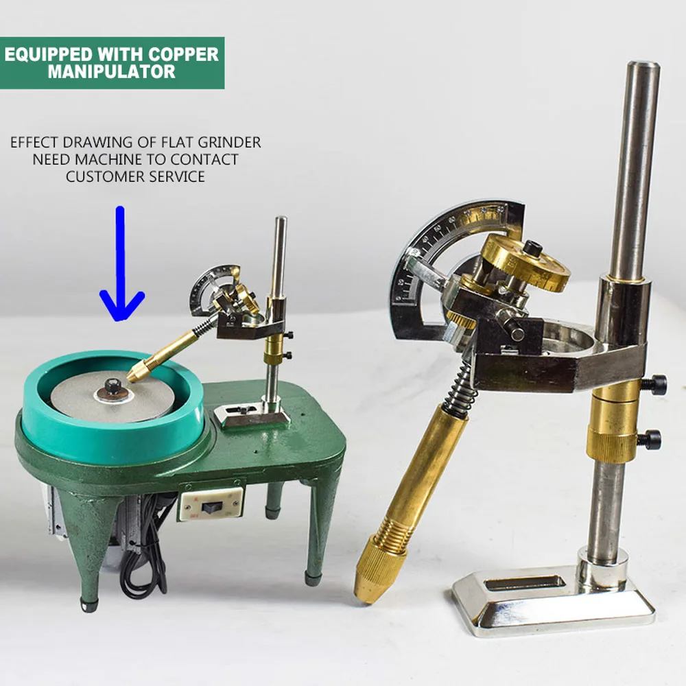 Angle machine manipulator Ring face Egg face Flat polished jade Jade agate Gem angle machine