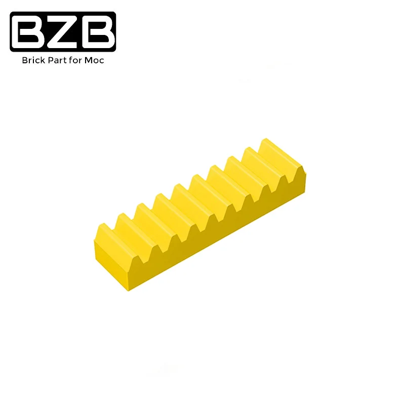 BZB MOC 3743 1x4 Gear Bar High Tech klocki do budowy modelu dzieci zabawki DIY części cegły najlepsze prezenty