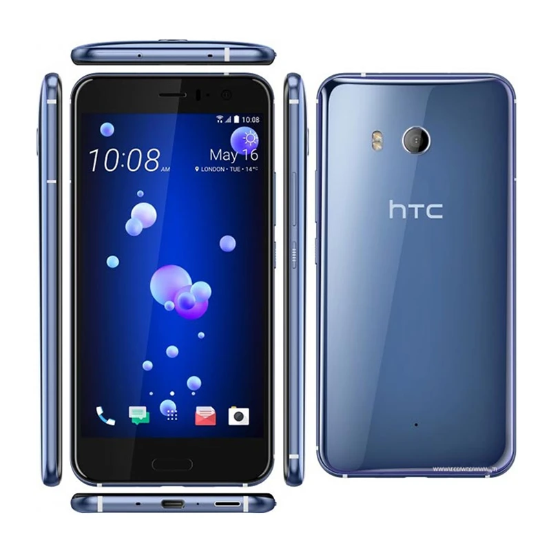 HTC – téléphone portable U11, Version américaine, SIM unique, 4 go et 6 go de RAM, 64 go et 128 go de ROM, Octa Core, 5.5 pouces, 12mp, 4G LTE, Original