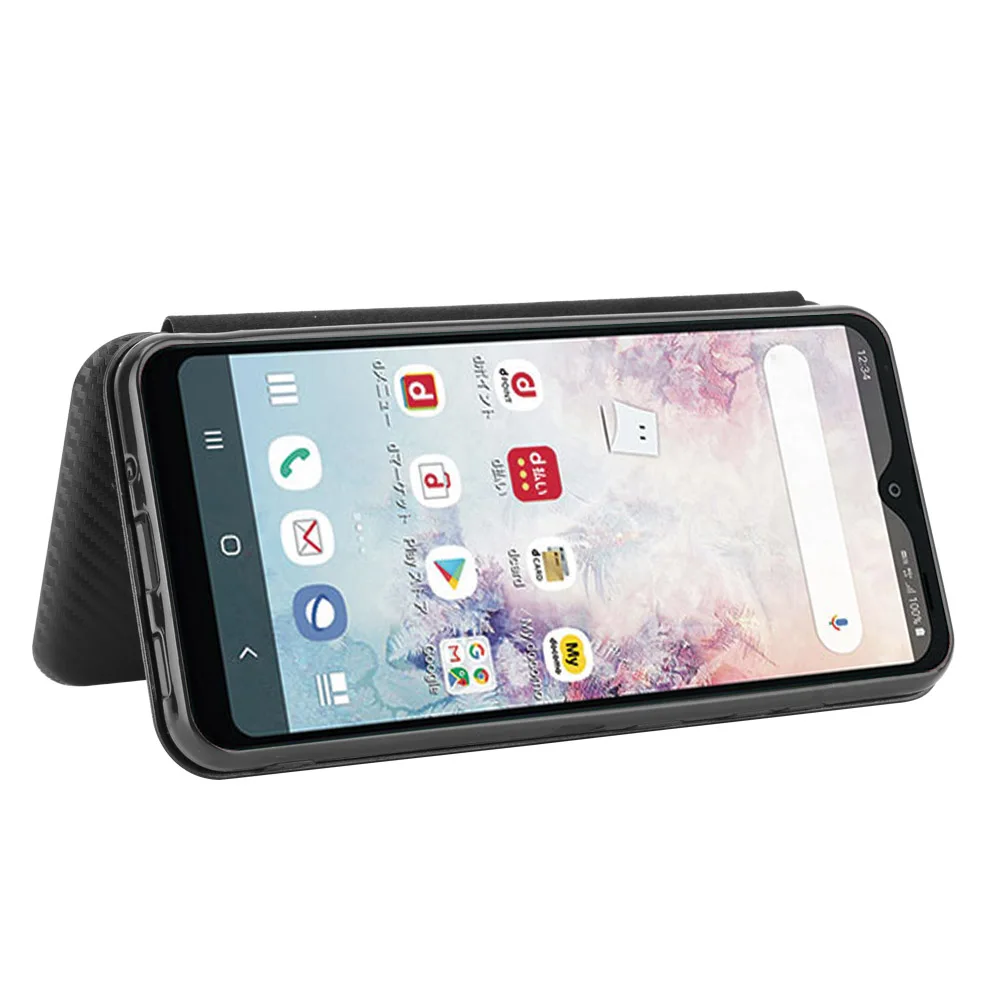 For Samsung Galaxy A20 Japanese version SC-02M Case Carbon Fiber