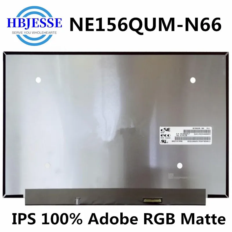 

For BOE N156QUM-N66 100% Adobe RGB IPS UHD 3840X2160 eDP 40-pin EDP interface NE156QUM-N66 (BOE0809)