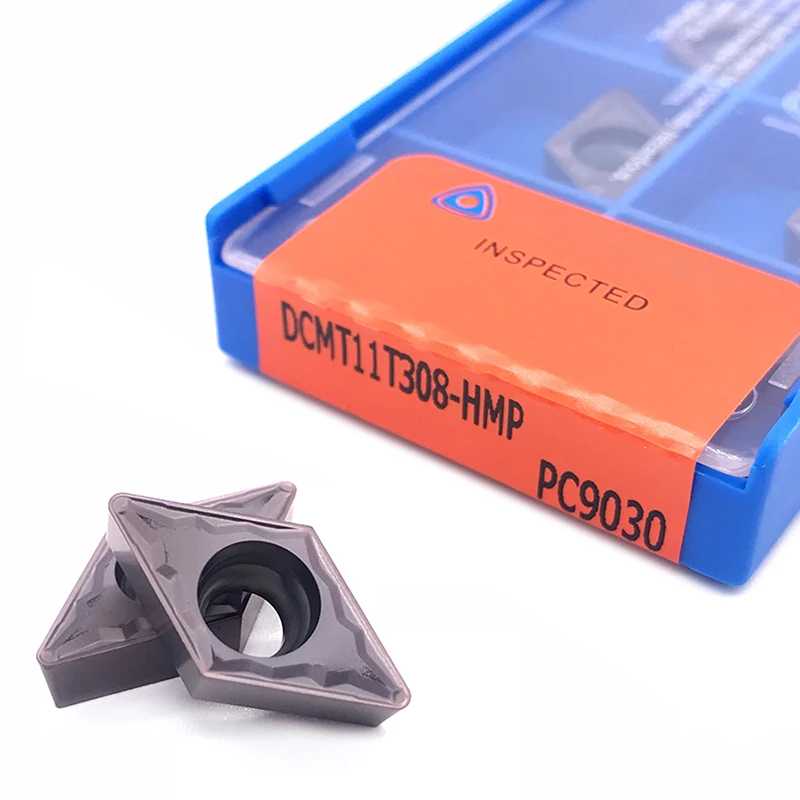 Inserts Original DCMT070204 DCMT11T304 DCMT11T308 PC9030 High Quality Internal Turning Tool Carbide Insert For Stainless Steel