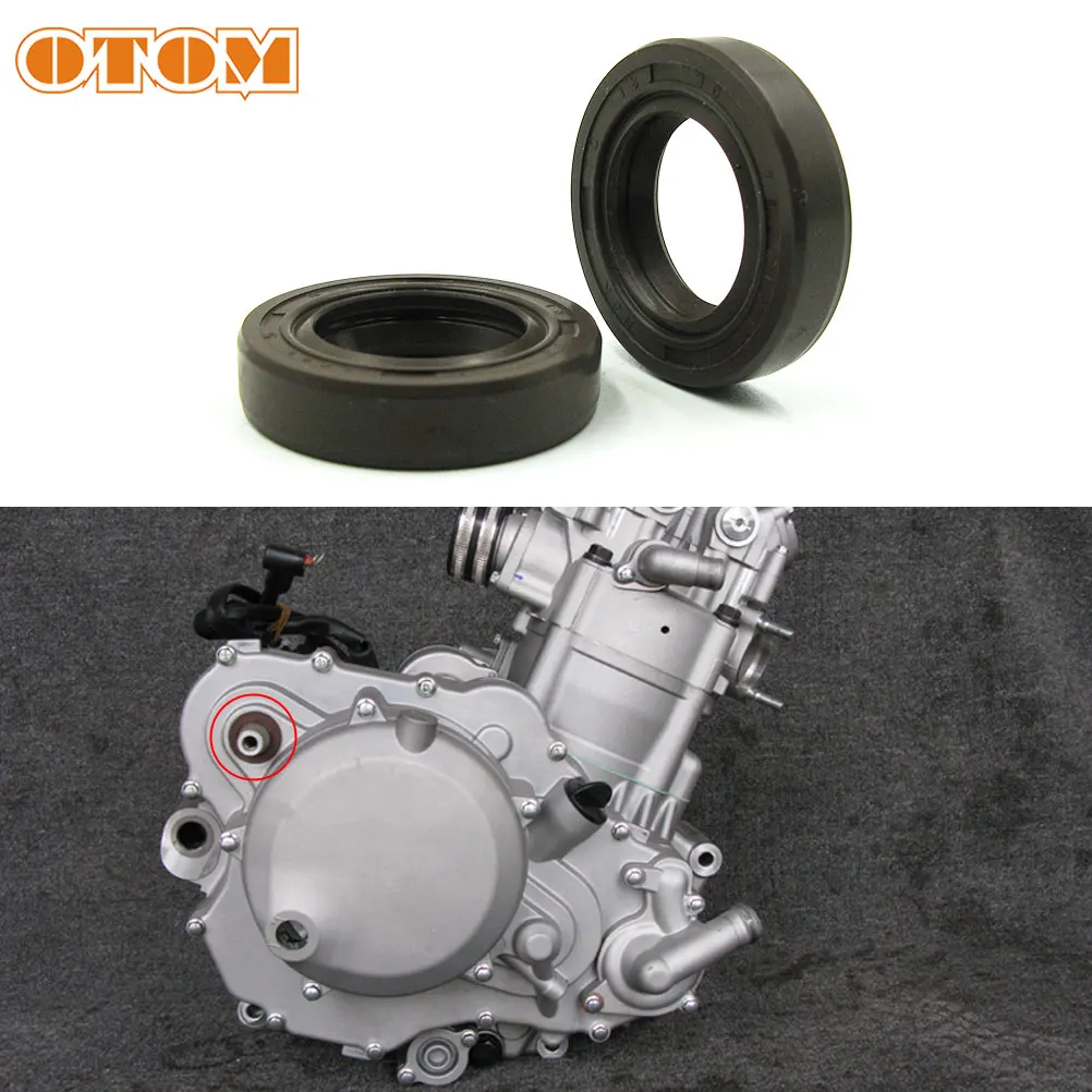 

OTOM Motorcycle Engine Starter Shaft Oil Seal For ZONGSHEN NC250 NC450 Xmotos KAYO T6 K6 J5 XZ250R KTM 525 Dirt Bike Accessories