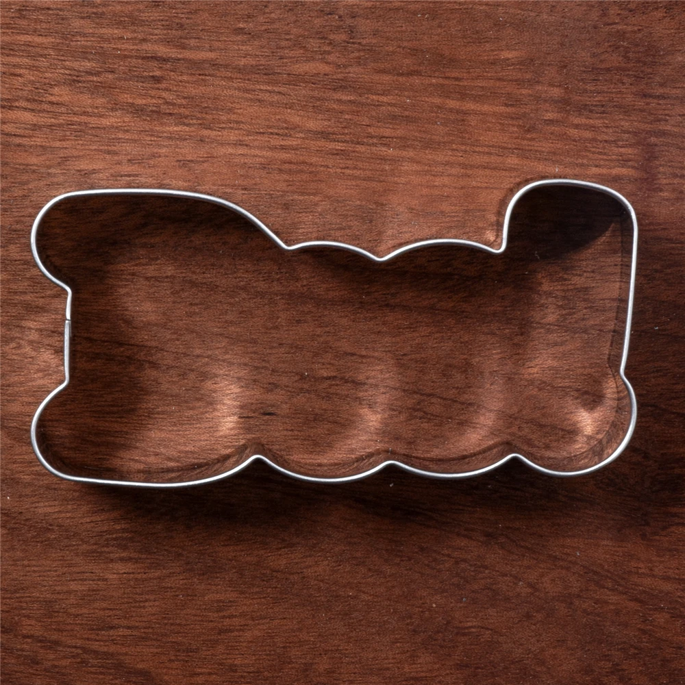 KENIAO Halloween BOO! Cookie Cutter - 10 X 5 CM - Biscuit Fondant Pastry Bread Sandwich Mold - Stainless Steel