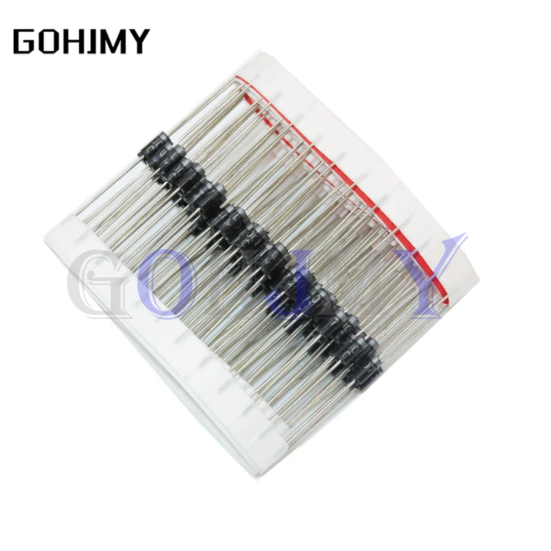 100PCS 1N4007 4007 1A 1000V DO-41 High quality Rectifier Diode IN4007 1n4007