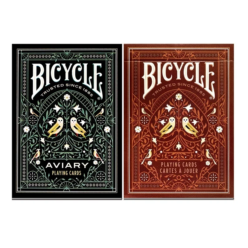 Bicycle Aviary Playing Cards USPCC Deck Poker Size Magic Card Games Magic Trick Props for Magician