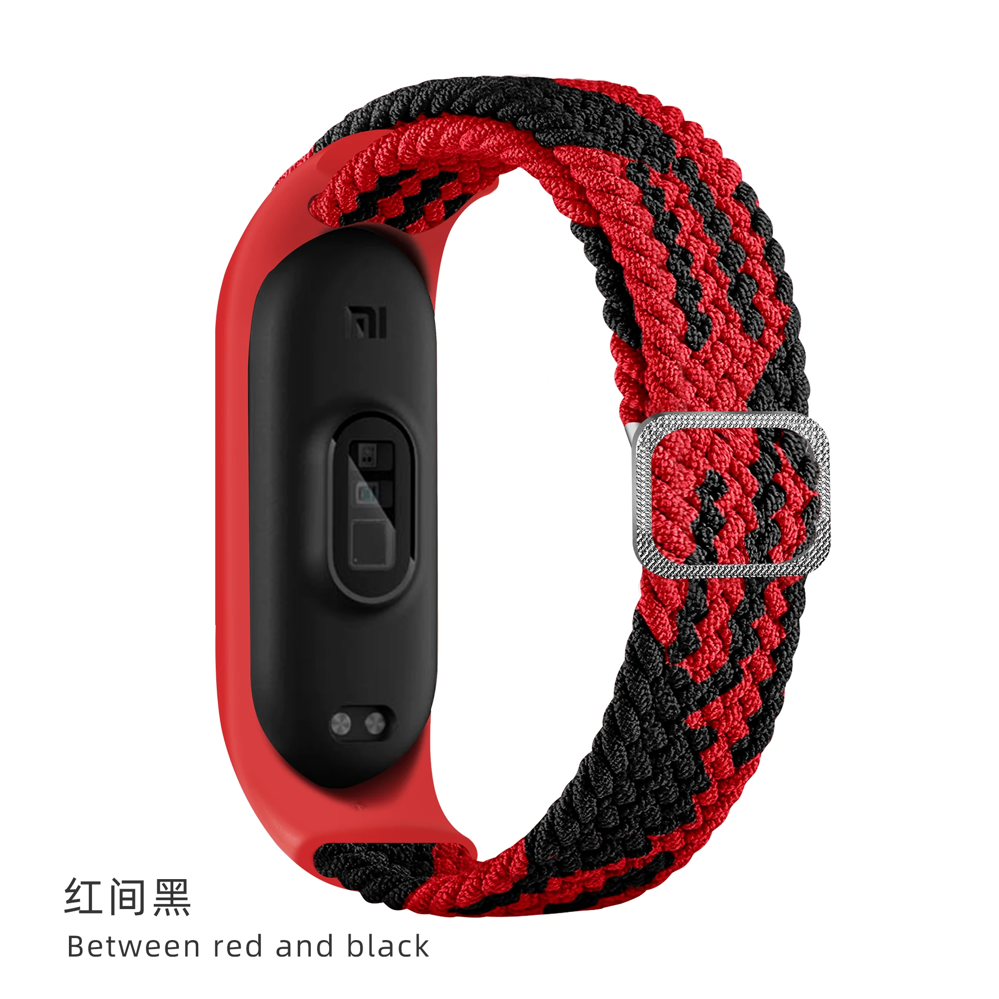 Nylon Strap For XiaoMi Mi Band 7 6 5 4 3 Adjustable Elastic Sports Wristband For Mi Band 3 4 5 7 6 Bracelet replacement strap