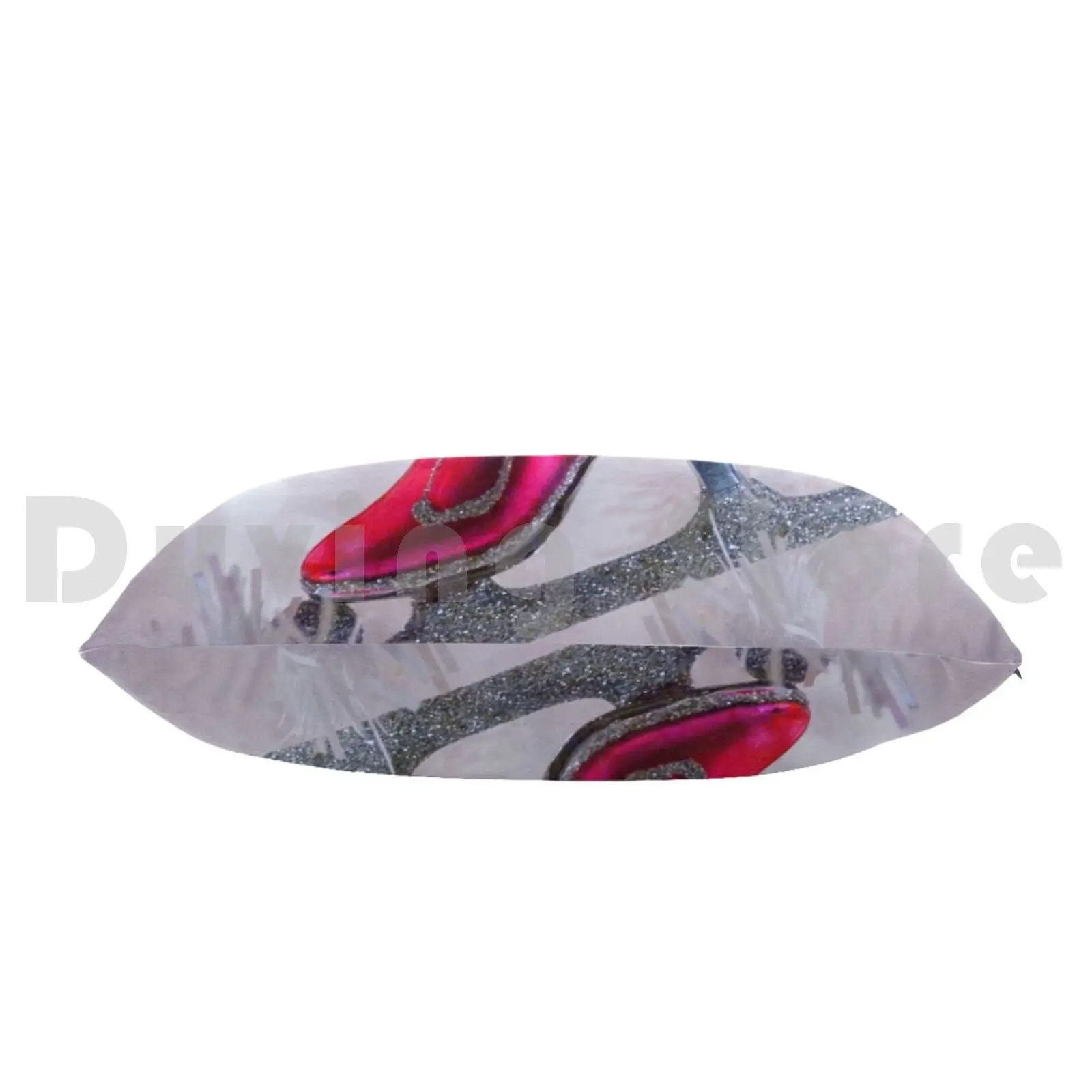 شجرة عيد الميلاد البيضاء الوردي التزلج على الجليد التمهيد زخرفة كيس وسادة DIY 50 * 70 شجرة عيد الميلاد الأبيض #3