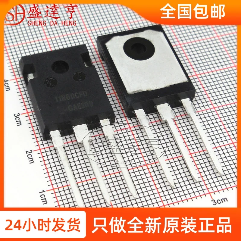 10Pcs/Lot SPW11N60CFD MARKING:11N60CFD 11A 600V 125W TO247 DIP MOSFET Transistor