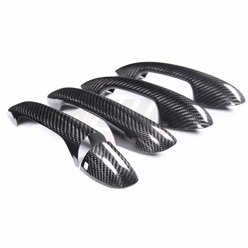 

LHD Car Real Carbon Fiber Door Handle Cover Trim For Mercedes-Benz C E S GLC GLE Class W205 W213 X253 W222 C292 W167 W177