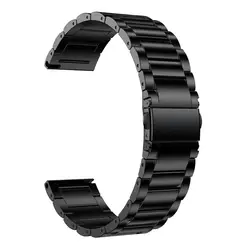 GORPIN Galaxy Watch 3 45mm 46m  Band, 22mm Titanium Metal Watch Strap for HUAWEI Watch3 Pro New GT 3 Pro  Bracelet Black