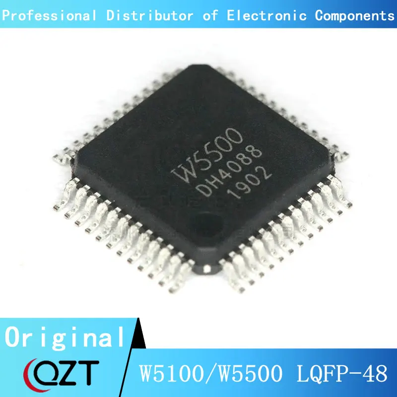 

10pcs/lot W5100 5100 QFP48 W5500 5500 LQFP-48 chip New spot