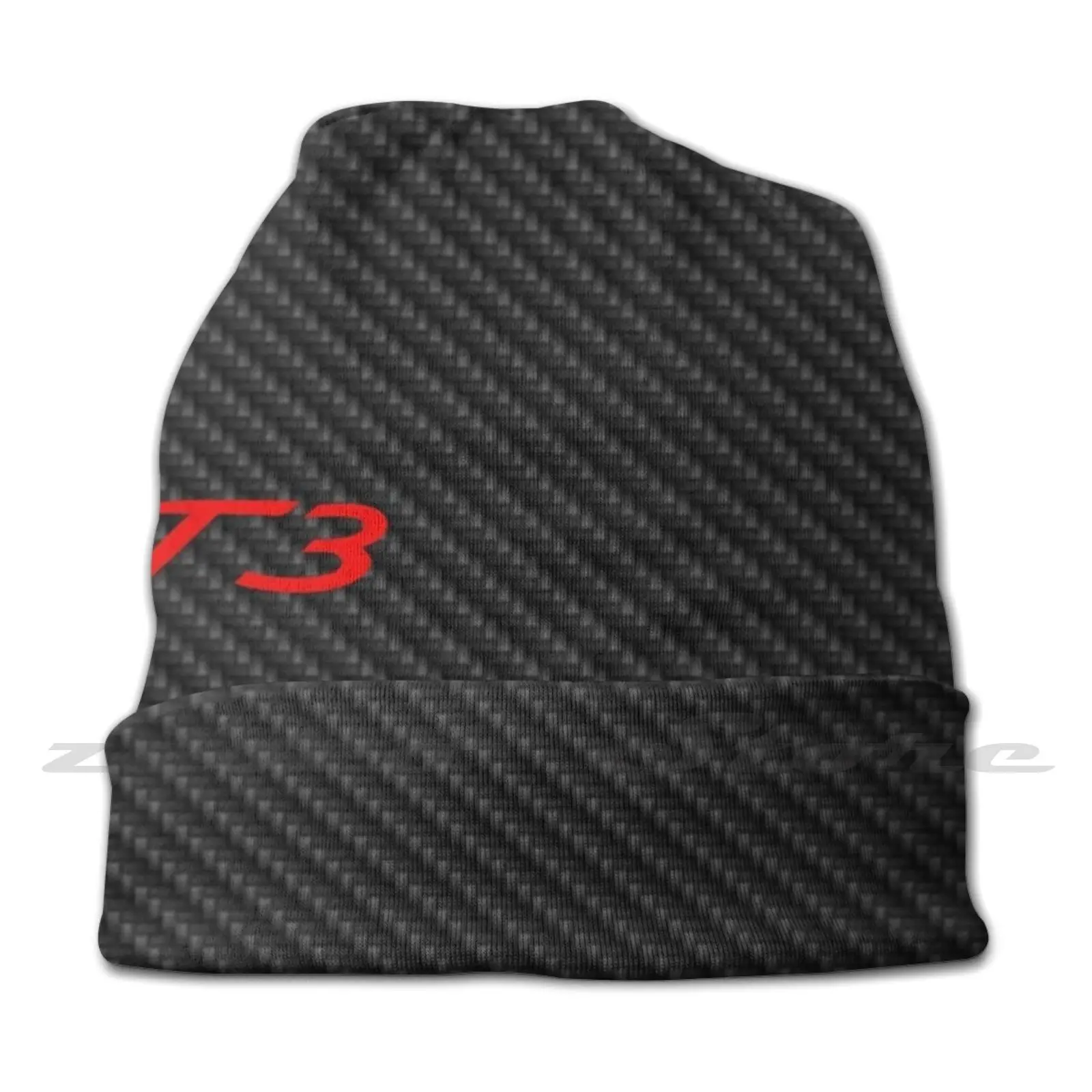 Gt3 Personalized Pattern Knit Hats Plus Size Elastic Soft Cap Logo Fiber Carbon Gt3 Cars Car Carbonfiber Sport Automobile Race