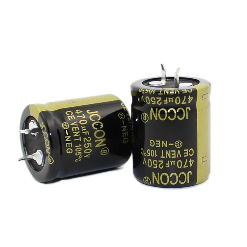 

250v470uf JCCON Thick-foot Electrolytic Capacitor Volume 25x30 22*40 Inverter Power