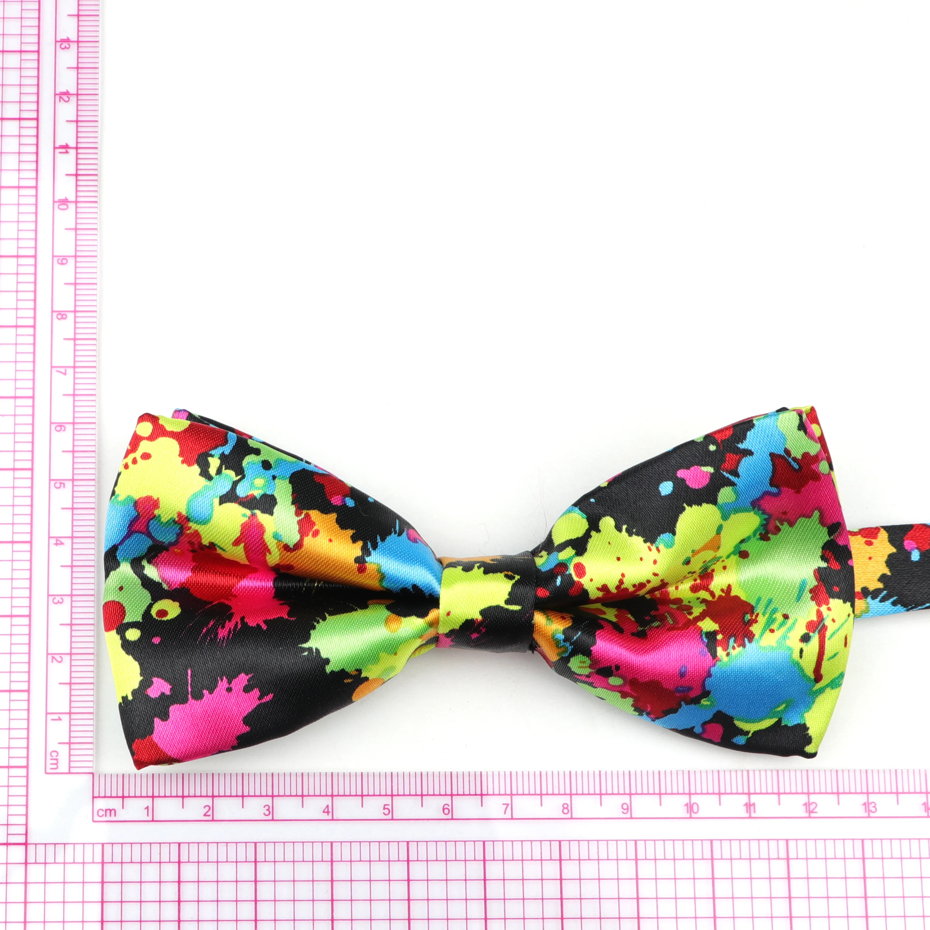 Men\'s Bow Tie Smooth Colorful Lovely Soft Polyester Butterfly Bowtie Pattern Novelty Cravat Bowties Female Male Neckwear