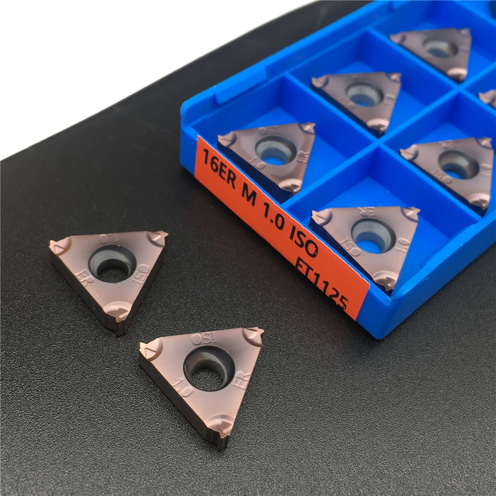 16ER M 1.0 ISO FT1125 كربيد تحول الخيط أداة قطع عالية الجودة مخرطة أدوات القاطع CNC أداة 16ER