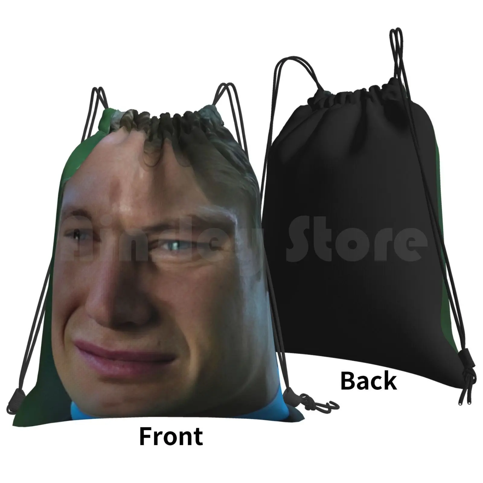 Matt Donovan Crying Backpack Drawstring Bags Gym Bag Waterproof Tvd Damon Salvatore Stefan Salvatore Matt Donovan Klaus