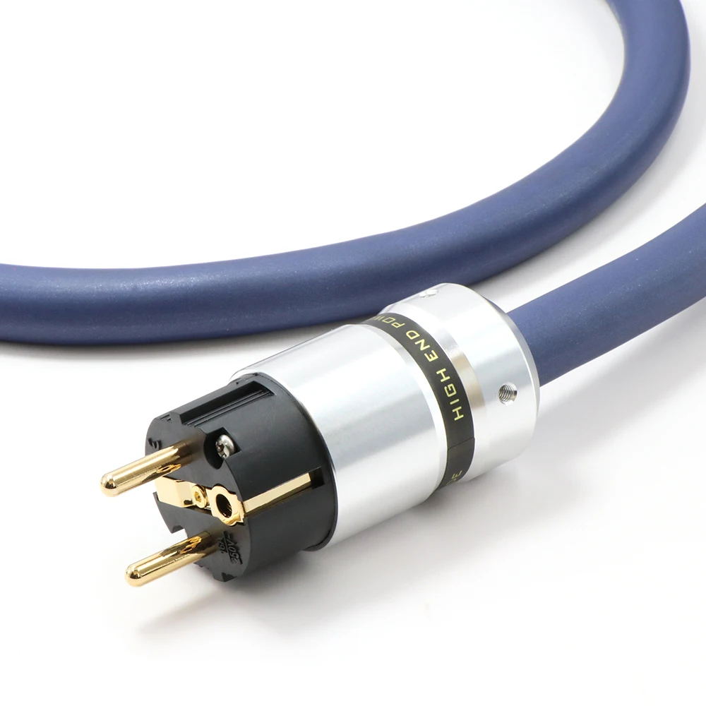 Кабели питания HIFI, разъем 10AWG IEC, 125 В/15 А, блок питания звука Schuko, плетеный кабель для динамика, сабвуфера, проигрывателя, AMP,