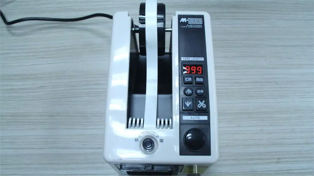 Auto dozownik taśmy M-1000 maszyna do cięcia taśmy cutter dozowniki 220V/110V dozownik taśmy elektroniczne