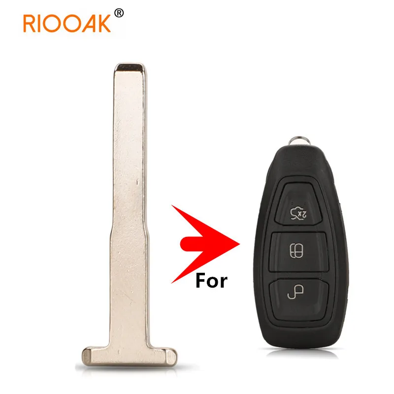 

10pcs Replacement Car Key Smart Blade Remote Insert Uncut Blank HU101 Blade For Ford/Mondeo/Fiesta/Focus/Titanium Car Key