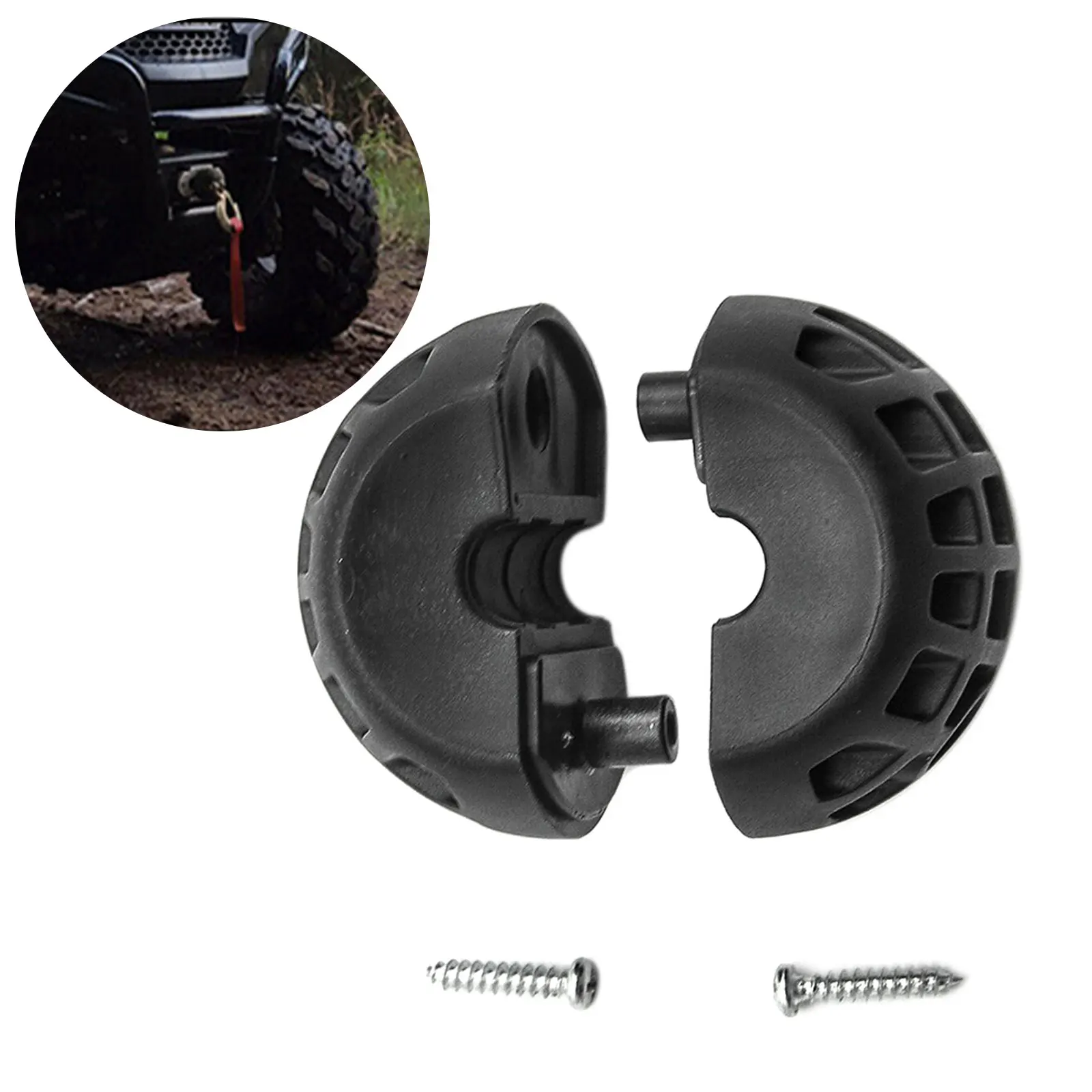 8Mm Thắng Bảo Vệ Cáp Dừng ATV Xe UTV Chỉ Huy Móc Chặn Dòng Lưu Thắng Chặn Cáp Chặn Ô Tô Phụ Kiện Mới 2021