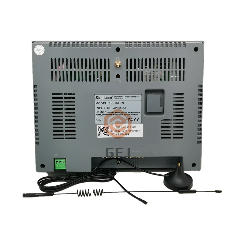 10.2 بوصة SK-102HG Samkoon HMI تيار مستمر 24 فولت 1024*600 دقة شاشة تعمل باللمس HMI