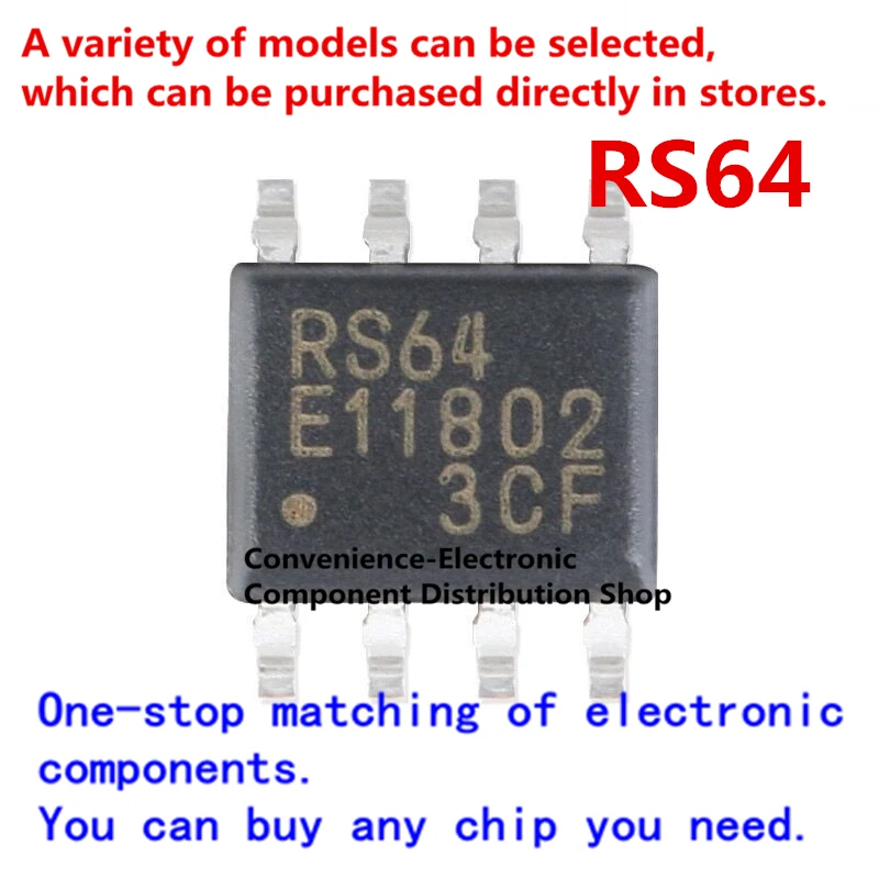 5PCS/PACK RS64 MB85RS64PNF Patch MB85RS64PNF-G-JNERE1 SPI interface FRAM/ ferroelectric memory