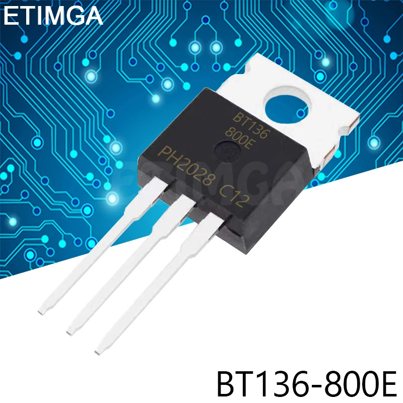 10PCS/LOT BT136-800E BT136-800 TO-220 Transistor BT136-800E